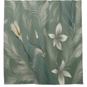 Eleganz des Efeus Duschvorhang (Vorderseite)