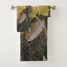 Eleganz des Herbsthandtuch-Set