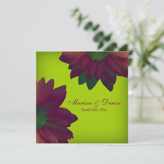 Eleganz Einladung (Stehend Vorderseite)