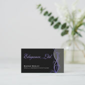 Eleganz-Gala-Ereignis-Planer-Koordinator Visitenkarte (Stehend Vorderseite)