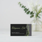 Eleganz-Gala-Ereignis-Planer-Koordinator Visitenkarte (Stehend Vorderseite)