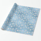 Eleganz im Frost-Winter-Schnee Geschenkpapier (Ungerollt)