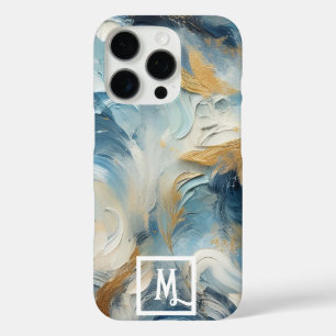 Eleganz in Acrylic: Anpassbare Monogramm iPhone 16 Pro Hülle