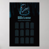 Eleganz in Bewegung, der schwarze Schwan, Poster (Vorne)