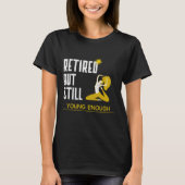 Eleganz in Bewegung Yoga Königstaube in der Rente T-Shirt (Vorderseite)