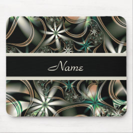 Eleganz in der Blüte personalisiertes Mousepad