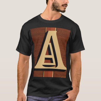 Eleganz in Einfachheit - Der Power des "A" T-Shirt