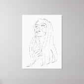 Eleganz in Einfachheit Leinwanddruck (Vorderseite)