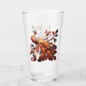 Eleganz in Federn Glas (Rückseite)