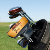 Eleganz in Federn Golf Headcover (In Situ)