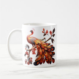 Eleganz in Federn Kaffeetasse