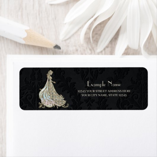 Eleganz in Gold und Schwarz. (Insitu)