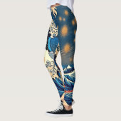 Eleganz in Motion: Nami The Great Wave Leggings (Links)