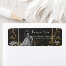 Eleganz in Silber und Schwarz.