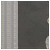 Eleganz in Silber und Schwarz. Stoff (Nahaufnahme)