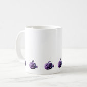 Eleganz in Spook: Halloween-Tasse im Jahr Kaffeetasse (Vorderseite Links)