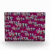 Eleganz in überlaufender Harmonie : "찰 랑 랑" chal-l Fotoblock (Vorderseite)