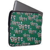 Eleganz in überlaufender Harmonie : "찰 랑 랑" chal-l Laptopschutzhülle (Vorne Rechts)