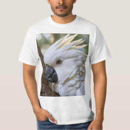 Eleganz in Weiß: Das majestätische Aussie Cockatoo T-Shirt