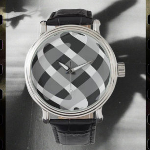 Eleganz mit Drehung Armbanduhr