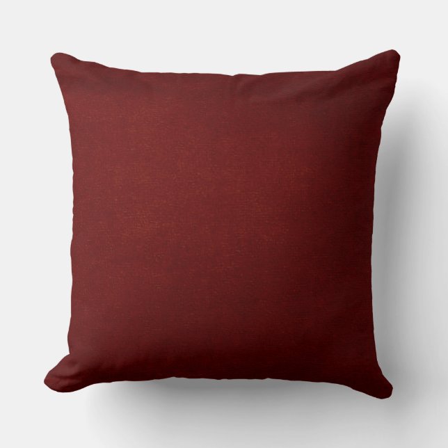Eleganz Paprika Kissen (Vorderseite)