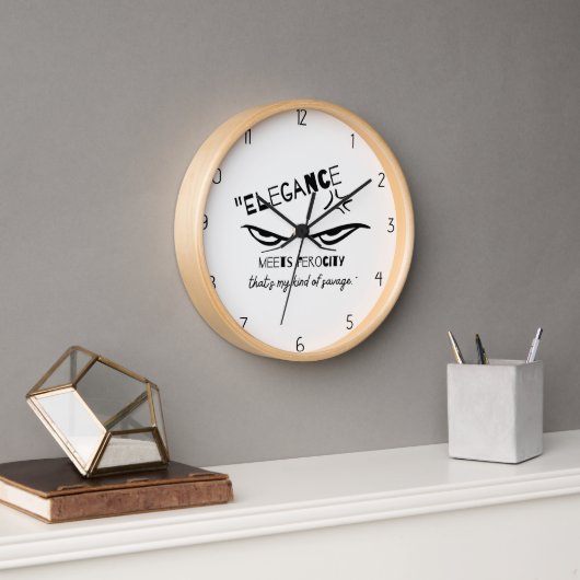 Eleganz Uhr (Büro)