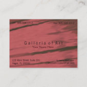 Eleganz ~ VisiCard Visitenkarte (Rückseite)