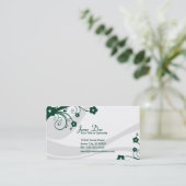 Eleganz Visitenkarte (Stehend Vorderseite)