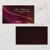 Eleganz-Visitenkarte Visitenkarte (Vorne/Hinten)