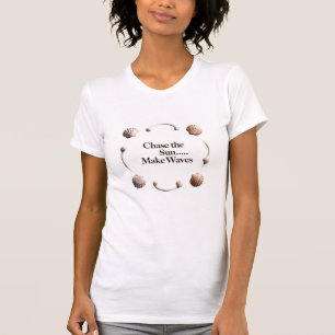 Eleganz vom Ufer, Mut vom Herzen. T-Shirt