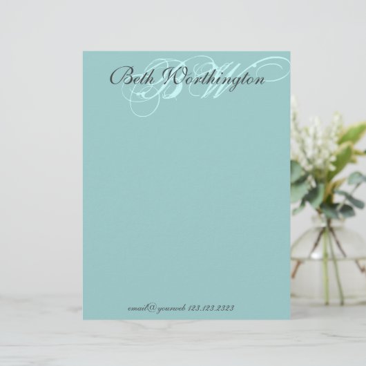 Eleganz vor Ort Briefbogen (Stehend Vorderseite)