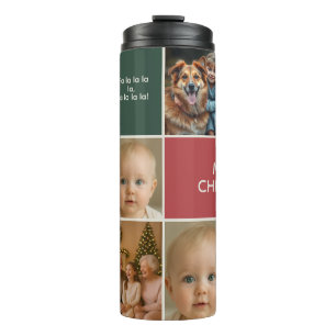 Eleganz Weihnachten Xmas Spaß Urlaub Foto Mix Thermosbecher