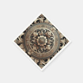 Eleganza Moderna Extravagant Barockmuster Serviette (Ecke)