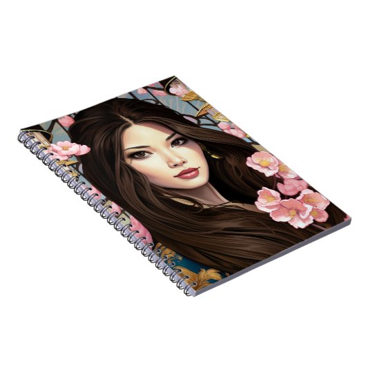 Eleganzblüten Notizblock (Rechte Seite)