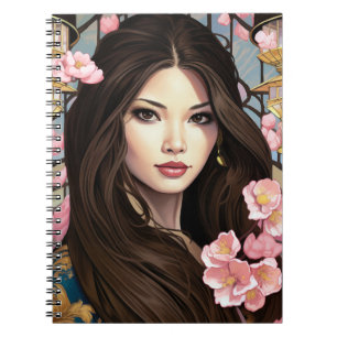 Eleganzblüten Notizblock