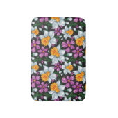 Eleganzmuster mit Narzissen-Blumen 2 Badematte (Vorderseite Vertikal)