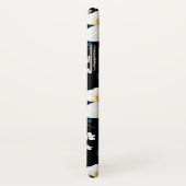 Eleganzmuster mit Narzissen-Blumen Case-Mate iPhone Hülle (Hinten/Rechts)