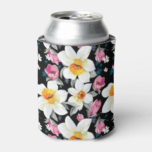 Eleganzmuster mit Narzissen-Blumen Dosenkühler