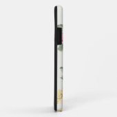 Eleganztapetenmuster der rosa Rosen Case-Mate iPhone Hülle (Hinten/Rechts)