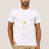 Elegat Champagne Toast - happy New Year Design T-Shirt (Vorderseite)