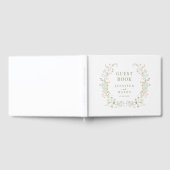 Elegat Colorful Wildblume Boho Wedding Guest Book Gästebuch (Voll)