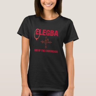 Elegba Eleggua Gott der Kreuzung 4 T-Shirt