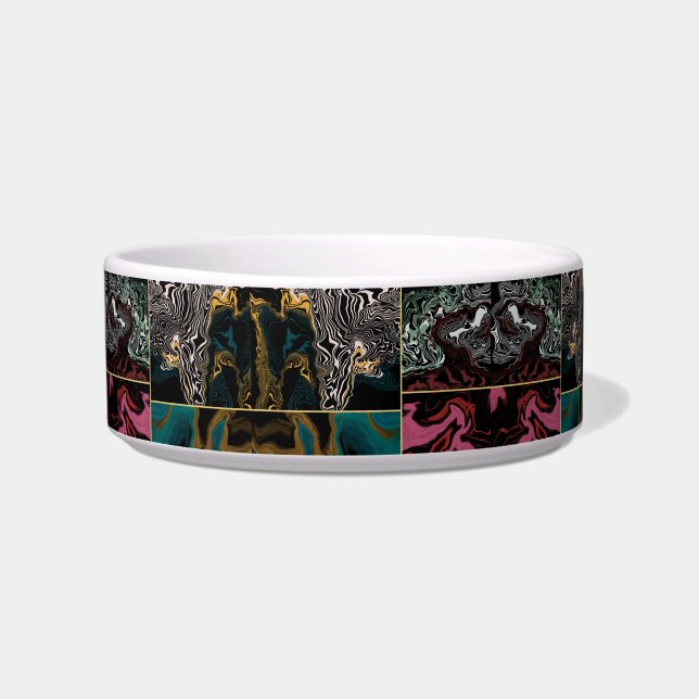 Elegent Abstract MARBLE Pattern Napf (Vorderseite)