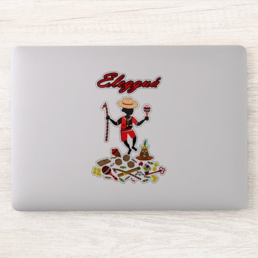 Eleggua Aufkleber (Computer)