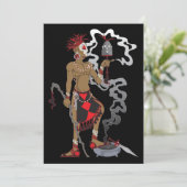 Eleggua Einladungen (Stehend Vorderseite)