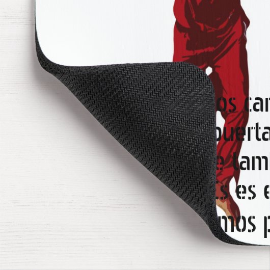 ELEGGUA TANZEN DURCH LIZ LOZ MOUSEPAD (Ecke)