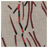 Eleggua Trono Panel Stoff (Nahaufnahme)