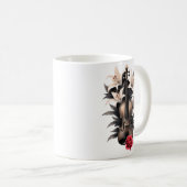 Elegie für ein gefallenes Lied – Romantische gotis Kaffeetasse (VorderseiteRechts)
