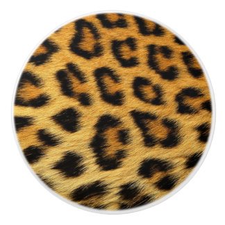 Elegnat Leopard Fur Skin - Rich Luxury Mode Keramikknauf