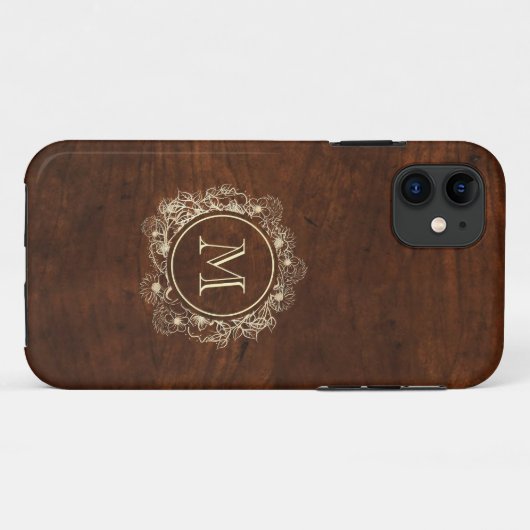 Elegrant Mit Monogramm Case-Mate iPhone Hülle (Rückseite (Horizontal))